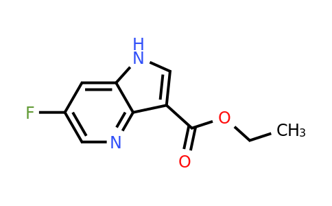 CAS 1615714-29-8 | ethyl 6-fluoro-1H-pyrrolo[3,2-b]pyridine-3-carboxylate