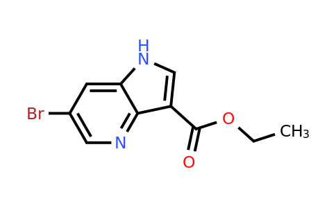 CAS 1615714-30-1 | ethyl 6-bromo-1H-pyrrolo[3,2-b]pyridine-3-carboxylate