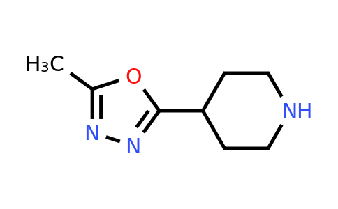 CAS 161609-79-6 | 4-(5-methyl-1,3,4-oxadiazol-2-yl)piperidine