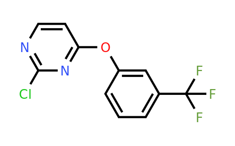 CAS 161611-26-3 | 2-Chloro-4-(3-(trifluoromethyl)phenoxy)pyrimidine