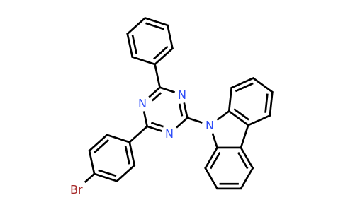 CAS 1616413-67-2 | 9-[4-(4-Bromophenyl)-6-phenyl-1,3,5-triazin-2-yl]-9H-Carbazole