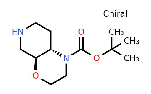 CAS 1616434-39-9 | tert-butyl (4aS,8aS)-2,3,4a,5,6,7,8,8a-octahydropyrido[3,4-b][1,4]oxazine-1-carboxylate