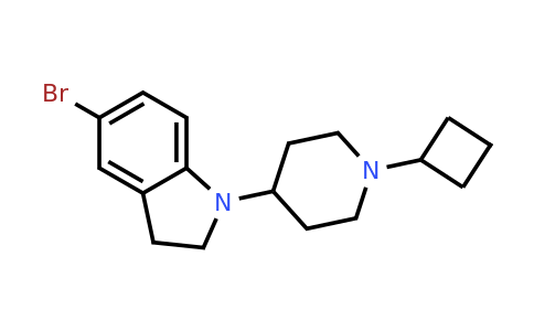 CAS 1616500-64-1 | 5-Bromo-1-(1-cyclobutylpiperidin-4-yl)indoline