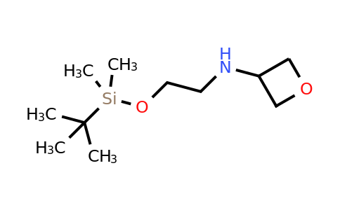 CAS 1616924-64-1 | N-[2-[tert-butyl(dimethyl)silyl]oxyethyl]oxetan-3-amine