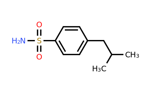 CAS 161767-97-1 | 4-(2-methylpropyl)benzene-1-sulfonamide