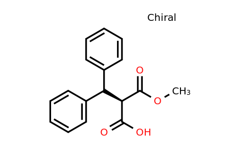 CAS 161869-02-9 | (R)-2-Benzhydryl-3-methoxy-3-oxopropanoic acid