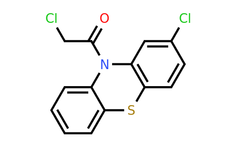 CAS 16189-69-8 | 2-chloro-1-(2-chloro-10H-phenothiazin-10-yl)ethan-1-one