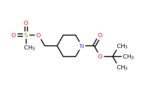 CAS 161975-39-9 | tert-Butyl 4-(((methylsulfonyl)oxy)methyl)piperidine-1-carboxylate