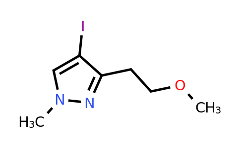 CAS 1619987-29-9 | 4-iodo-3-(2-methoxyethyl)-1-methyl-1H-pyrazole
