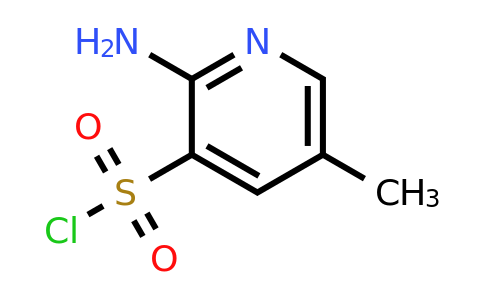 CAS 162010-70-0 | 2-amino-5-methylpyridine-3-sulfonyl chloride