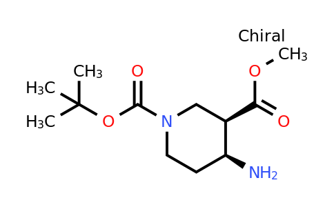 CAS 1620128-54-2 | Methyl cis-1-Boc-4-aminopiperidine-3-carboxylate