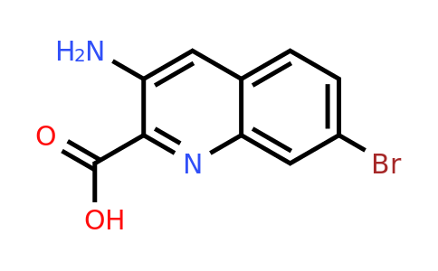 CAS 1620239-25-9 | 3-Amino-7-bromoquinoline-2-carboxylic acid