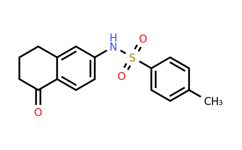 CAS 16204-16-3 | 4-Methyl-N-(5-oxo-5,6,7,8-tetrahydronaphthalen-2-yl)benzenesulfonamide
