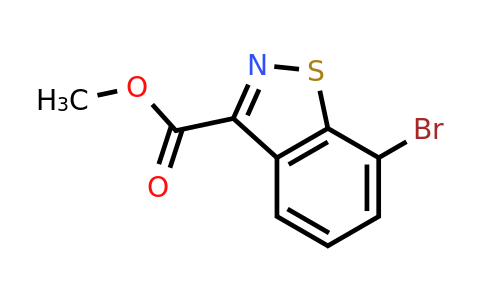 CAS 1620412-37-4 | 7-Bromo-benzo[d]isothiazole-3-carboxylic acid methyl ester