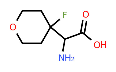 CAS 1620450-74-9 | 2-amino-2-(4-fluorooxan-4-yl)acetic acid