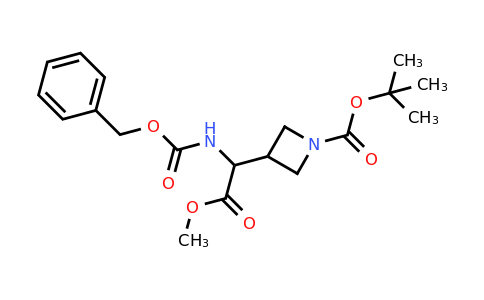 CAS 1620451-40-2 | 3-​Azetidineacetic acid, 1-​[(1,​1-​dimethylethoxy)​carbonyl]​-​α-​[[(phenylmethoxy)​carbonyl]​amino]​-​, methyl ester