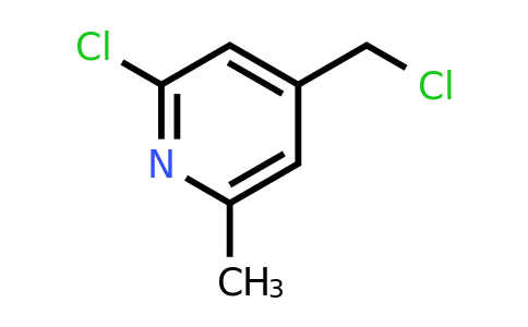 CAS 162046-59-5 | 2-Chloro-4-(chloromethyl)-6-methylpyridine