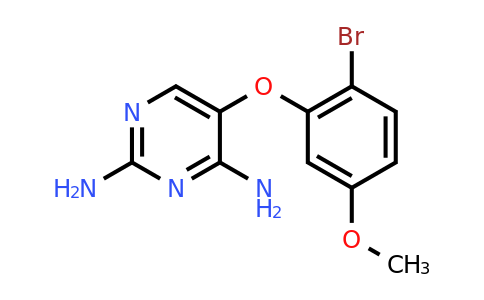 CAS 1620482-40-7 | 5-(2-Bromo-5-methoxyphenoxy)pyrimidine-2,4-diamine