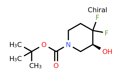 CAS 1620656-08-7 | tert-butyl (3S)-4,4-difluoro-3-hydroxypiperidine-1-carboxylate