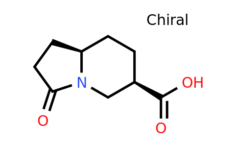 CAS 1620678-31-0 | rel-(6R,8aR)-3-oxo-2,5,6,7,8,8a-hexahydro-1H-indolizine-6-carboxylic acid