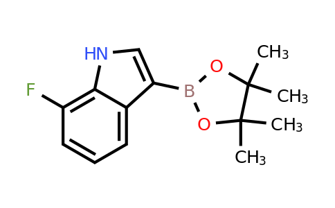 CAS 1620786-94-8 | 7-Fluoro-3-(4,4,5,5-tetramethyl-1,3,2-dioxaborolan-2-YL)-indole