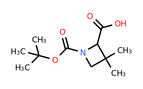 CAS 1620842-88-7 | 1-[(tert-butoxy)carbonyl]-3,3-dimethylazetidine-2-carboxylic acid