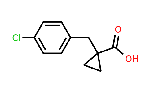 CAS 1621-37-0 | 1-[(4-chlorophenyl)methyl]cyclopropane-1-carboxylic acid