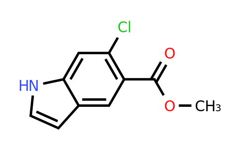 CAS 162100-83-6 | methyl 6-chloro-1H-indole-5-carboxylate