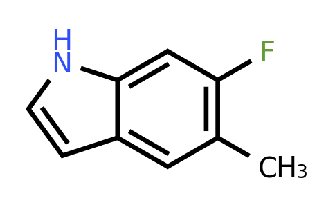 CAS 162100-95-0 | 6-fluoro-5-methyl-1H-indole