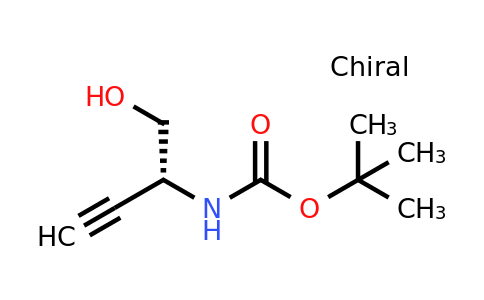 CAS 162107-49-5 | (R)-tert-Butyl (1-hydroxybut-3-yn-2-yl)carbamate