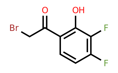 CAS 1621375-69-6 | 2-Bromo-1-(3,4-difluoro-2-hydroxyphenyl)ethan-1-one