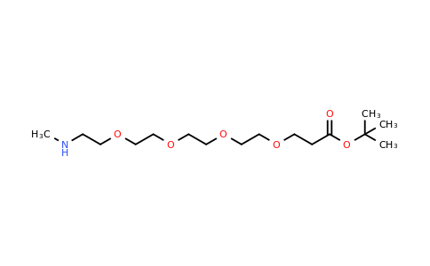 CAS 1621616-14-5 | tert-Butyl 5,8,11,14-tetraoxa-2-azaheptadecan-17-oate