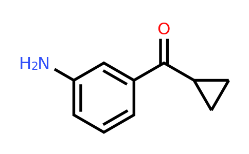 CAS 162174-75-6 | (3-Amino-phenyl)-cyclopropyl-methanone