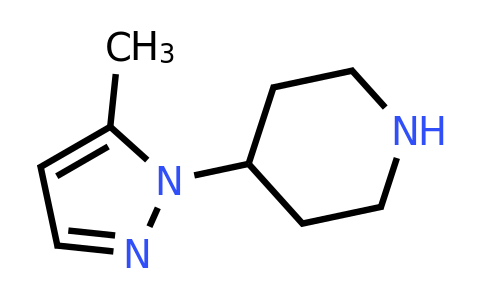 CAS 1621910-33-5 | 4-(5-Methyl-1H-pyrazol-1-yl)piperidine