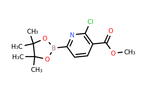 CAS 1622216-97-0 | 6-Chloro-5-(methoxycarbonyl)pyridin-2-ylboronic acid pinacol ester