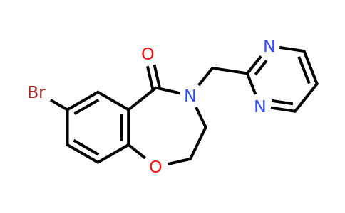 CAS 1622226-80-5 | 7-bromo-4-[(pyrimidin-2-yl)methyl]-2,3,4,5-tetrahydro-1,4-benzoxazepin-5-one