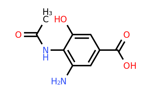 CAS 162252-46-2 | 4-Acetamido-3-amino-5-hydroxybenzoic acid