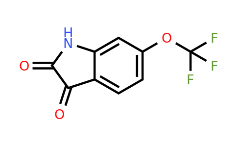 CAS 162252-92-8 | 6-(Trifluoromethoxy)-1H-indole-2,3-dione