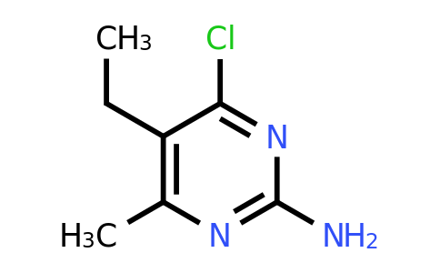 CAS 162272-59-5 | 4-Chloro-5-ethyl-6-methylpyrimidin-2-amine