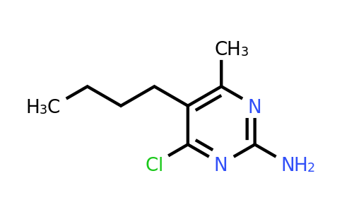 CAS 162272-60-8 | 5-Butyl-4-chloro-6-methylpyrimidin-2-amine
