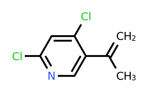 CAS 1622840-98-5 | 2,4-Dichloro-5-(prop-1-en-2-yl)pyridine