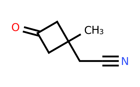 CAS 1622903-28-9 | 2-(1-methyl-3-oxocyclobutyl)acetonitrile