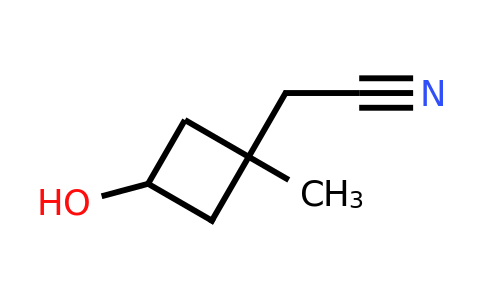 CAS 1622903-29-0 | 2-(3-hydroxy-1-methylcyclobutyl)acetonitrile
