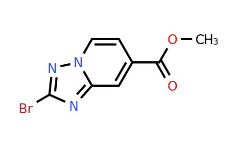 CAS 1622993-11-6 | methyl 2-bromo-[1,2,4]triazolo[1,5-a]pyridine-7-carboxylate