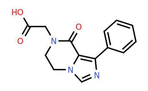 CAS 1623079-16-2 | 2-{8-oxo-1-phenyl-5H,6H,7H,8H-imidazo[1,5-a]pyrazin-7-yl}acetic acid