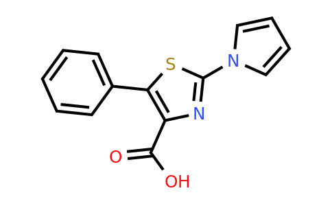 CAS 1623083-71-5 | 5-Phenyl-2-(1H-pyrrol-1-yl)thiazole-4-carboxylic acid