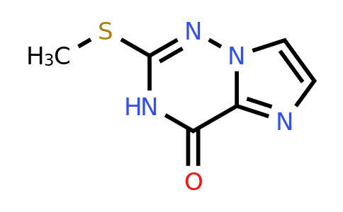 CAS 1623461-13-1 | 2-(methylsulfanyl)-3H,4H-imidazo[2,1-f][1,2,4]triazin-4-one