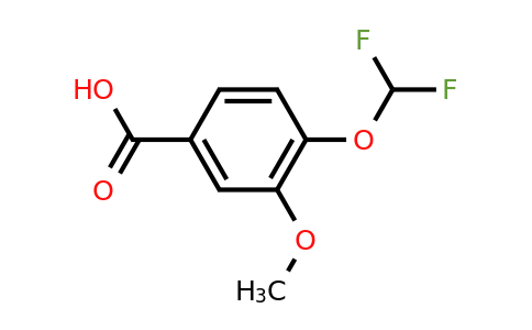 CAS 162401-59-4 | 4-(Difluoromethoxy)-3-methoxybenzoic acid