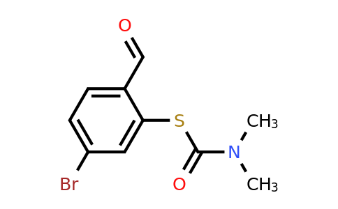 CAS 1624260-49-6 | S-(5-Bromo-2-formylphenyl) dimethylcarbamothioate