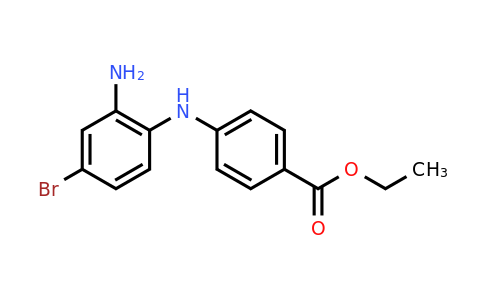 CAS 1624260-86-1 | Ethyl 4-((2-amino-4-bromophenyl)amino)benzoate